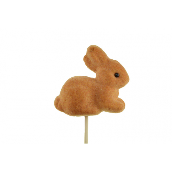 Pick nyuszi hab 6.5*5cm barna
