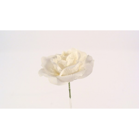 Pick rózsafej selyem 20cm kék