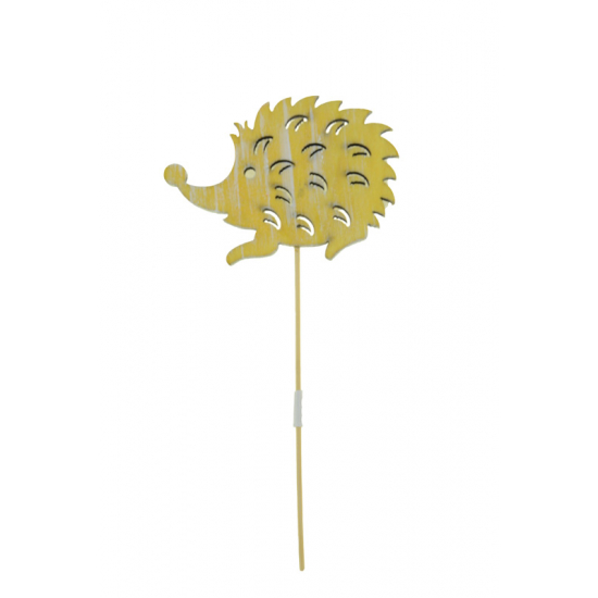 Pick sün fa 7*20cm sárga