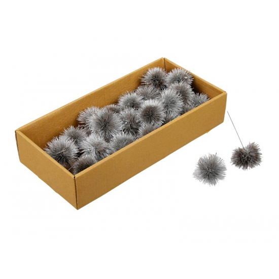 Pick termés gesztenye 10 cm s/26 ezüst