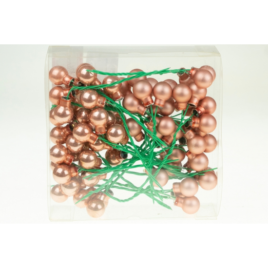 Pick üveggömb 1,5cm s/72 rose mix