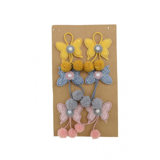 Pillangó textil s/6 mix