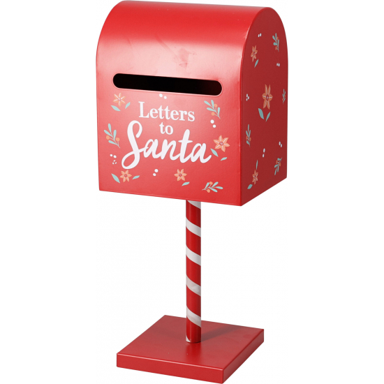 Postaláda fém 16*13*38cm piros