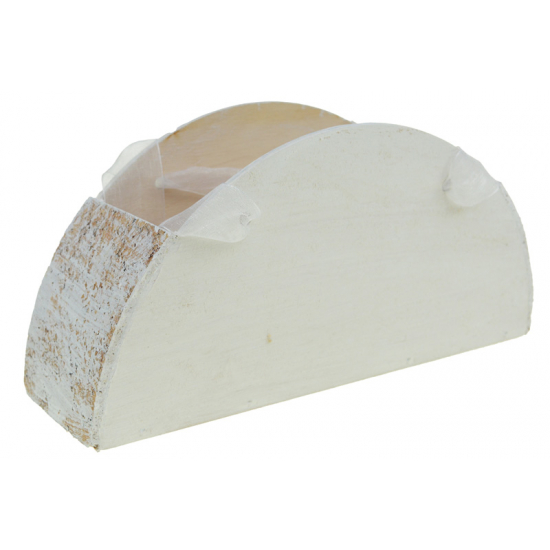Retikül fa fehér