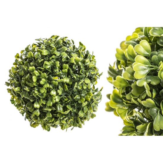 Selyemvirág buxus gömb D18 zöld