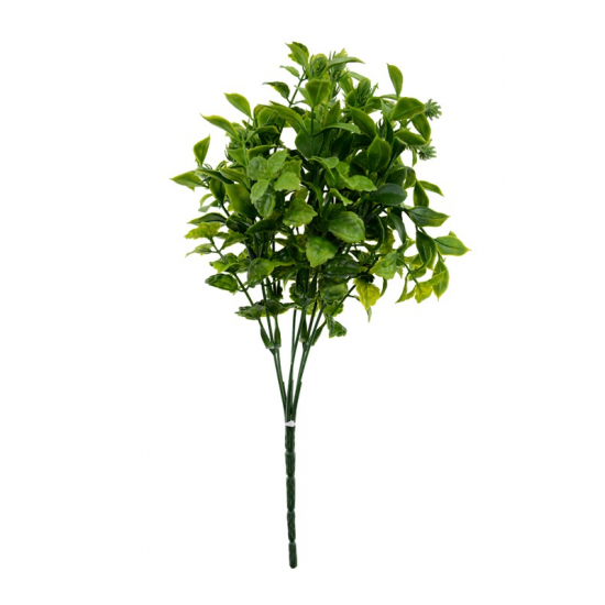 Selyemvirág csokor 33cm zöld