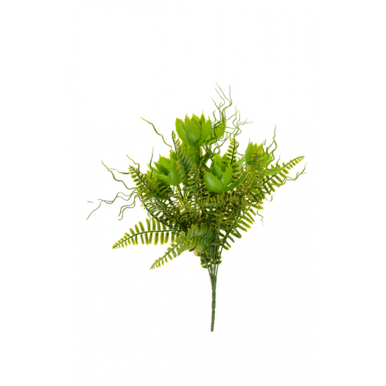 Selyemvirág csokor 37cm sárga