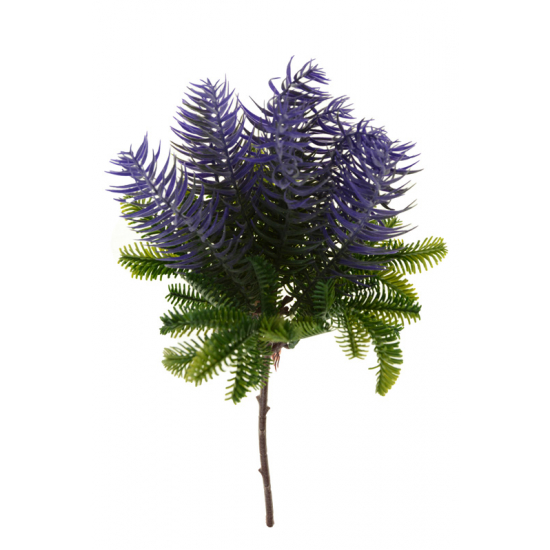 Selyemvirág csokor 42cm lila