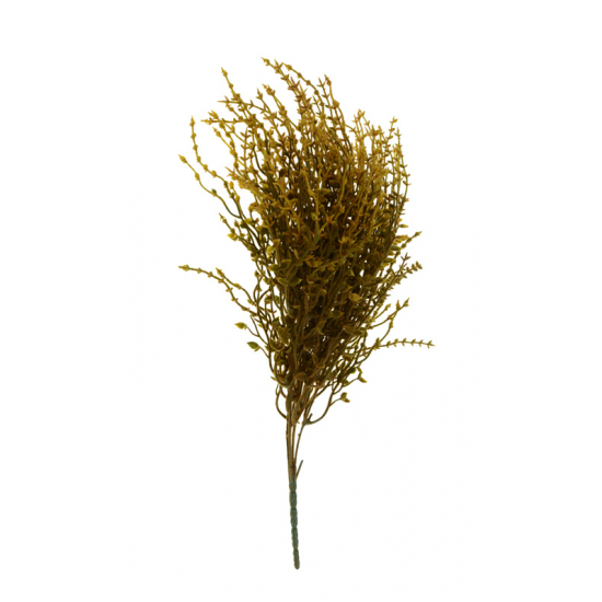 Selyemvirág csokor őszi 47cm sárga