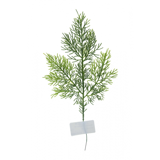 Selyemvirág fenyőág 28cm zöld