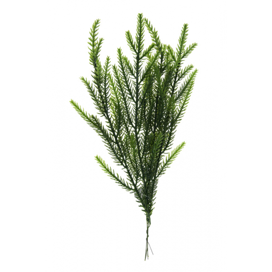Selyemvirág fenyőág 32cm zöld