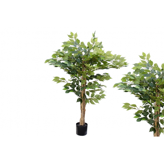Selyemvirág fikusz cserepes 120cm zöld