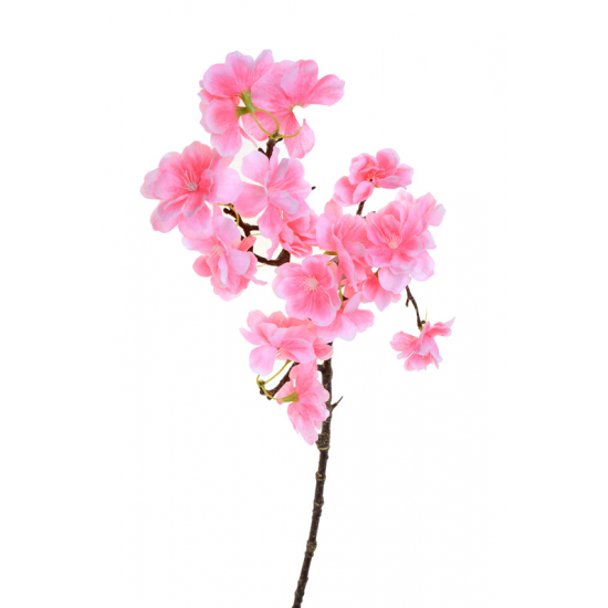Selyemvirág japán cseresznye ág 55CM rózsaszín