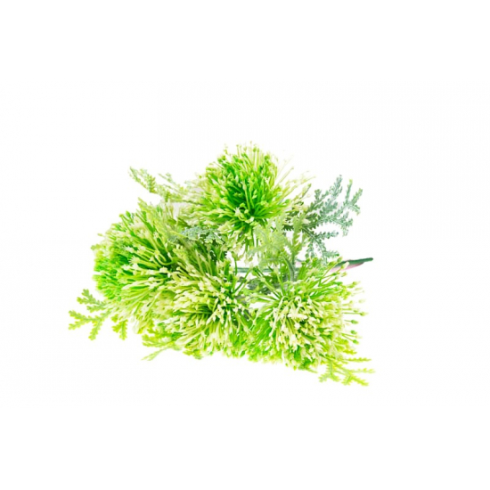 Selyemvirág leucospermum (tűpárna) csokor fehér
