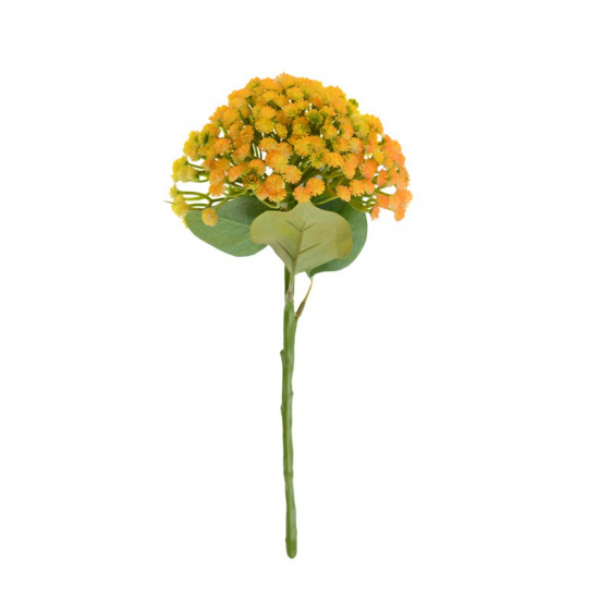 Selyemvirág mini 33 cm sárga