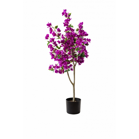 Selyemvirág murvafürt fa 120cm lila