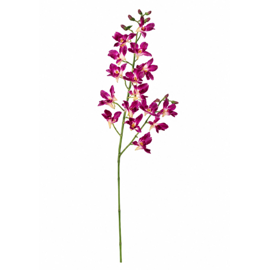 Selyemvirág orchidea 34cm lila