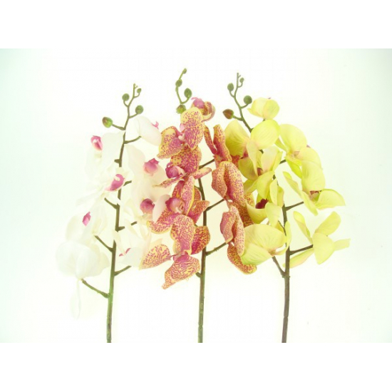 Selyemvirág phalaenopsis 100cm 8fej több szín