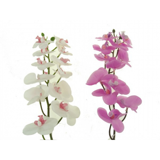 Selyemvirág phalaenopsis 58cm 12 fejes 2 szín