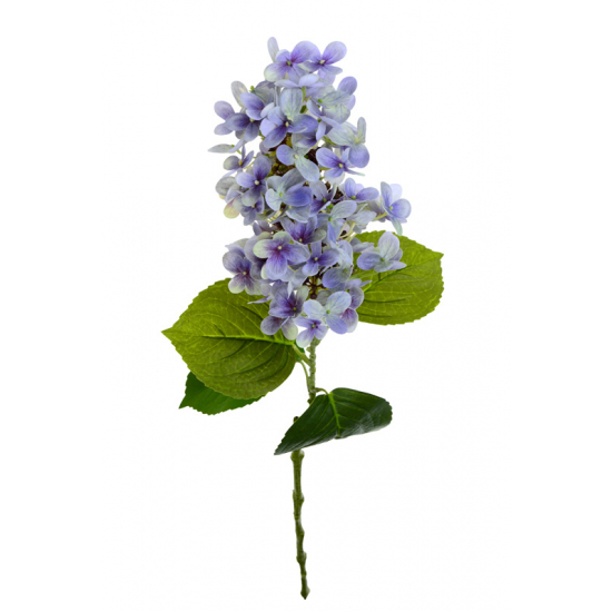 Selyemvirág bugás hortenzia szálas 75CM h.kék
