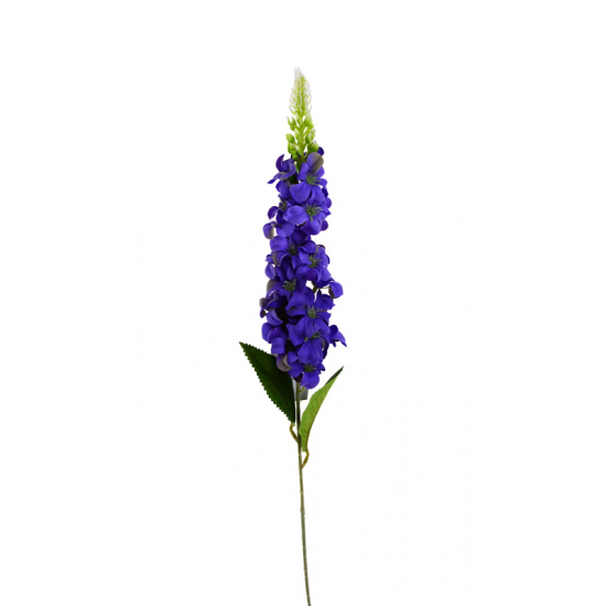 Selyemvirág szarkaláb szálas 73cm s.lila
