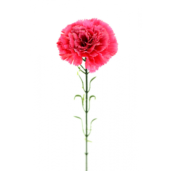 Selyemvirág szegfű szálas 53cm pink