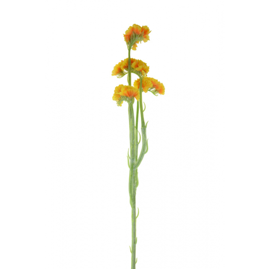 Selyemvirág sóvirág 63cm narancs