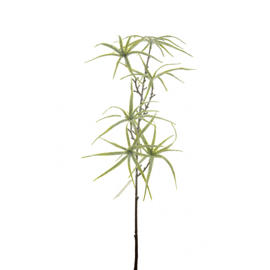 Selyemvirág tillandsia ág46CM glitteres zöld