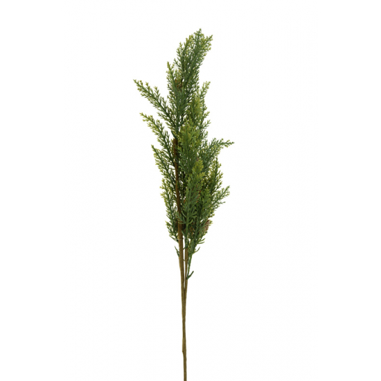 Selyemvirág tuja ág 85cm zöld