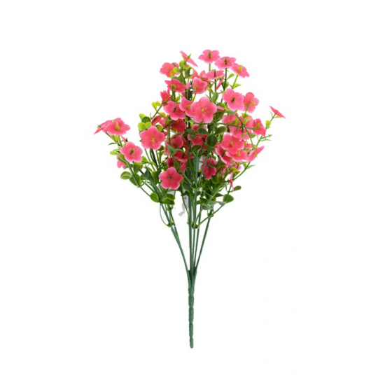 Selyemvirágcsokor 27 cm pink