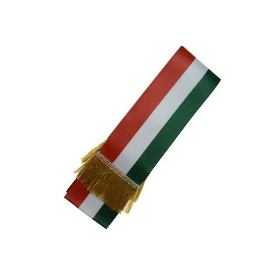 Szalag koszorú s/2 nemzeti 7cm