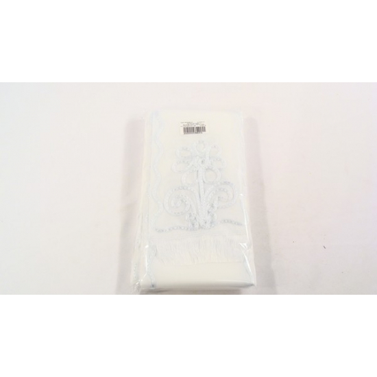 Szalag koszorú S/5 lasse hímzett 14cm-es