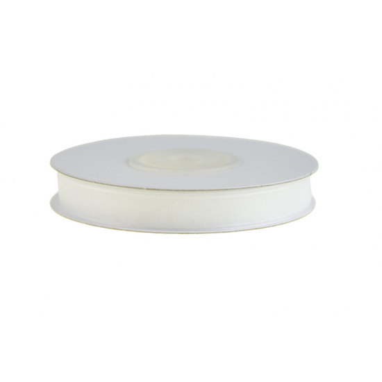 Szalag organza 10mm 30m 01 fehér