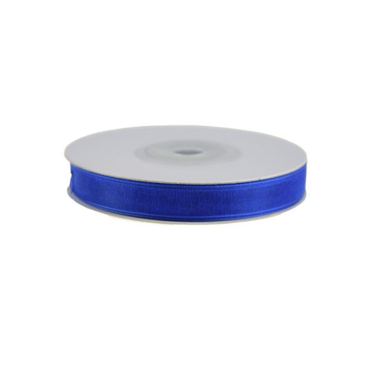 Szalag organza 10mm 30m 04 k.kék