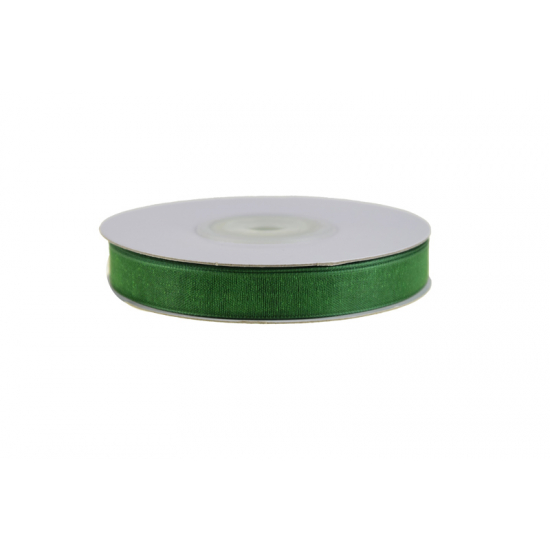 Szalag organza 10mm 30m 34 fűzöld