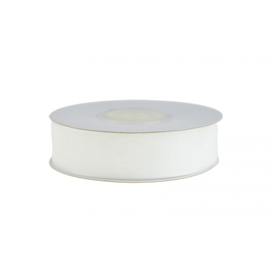 Szalag organza 20mm 30m 01 fehér