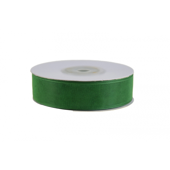 Szalag organza 20mm 30m 34 fűzöld