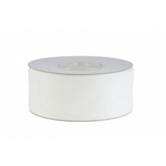 Szalag organza 30mm 30m 01 fehér