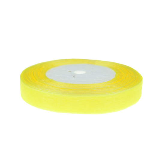 Szalag organza Y 1,3cm*50y v. arany