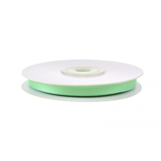 Szalag textil ripsz 0,6cm*20m menta
