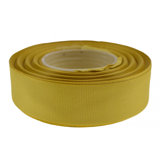 Szalag textil ripsz 2,5cm*25y arany