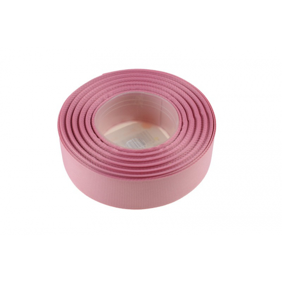 Szalag textil ripsz 2,5cm*25y rose