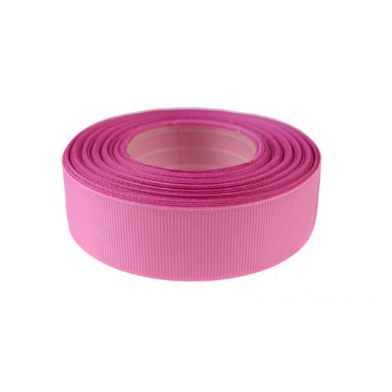 Szalag textil ripsz 2,5cm*25y rózsaszín