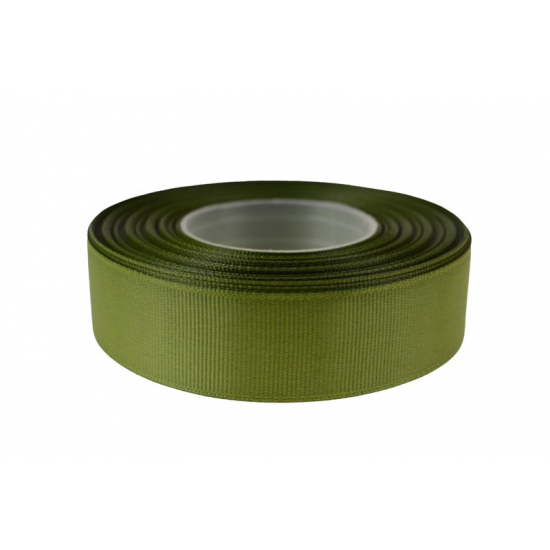 Szalag textil ripsz 2,5cm*25y s. zöld