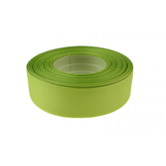 Szalag textil ripsz 2,5cm*25y zöld
