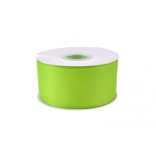 Szalag textil ripsz 3,8cm*20m alma zöld