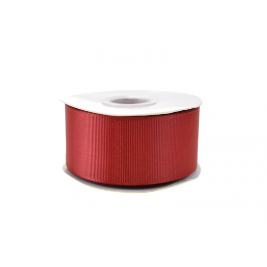 Szalag textil ripsz 3,8cm*20m bordó