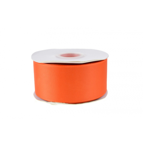 Szalag textil ripsz 3,8cm*20m narancs