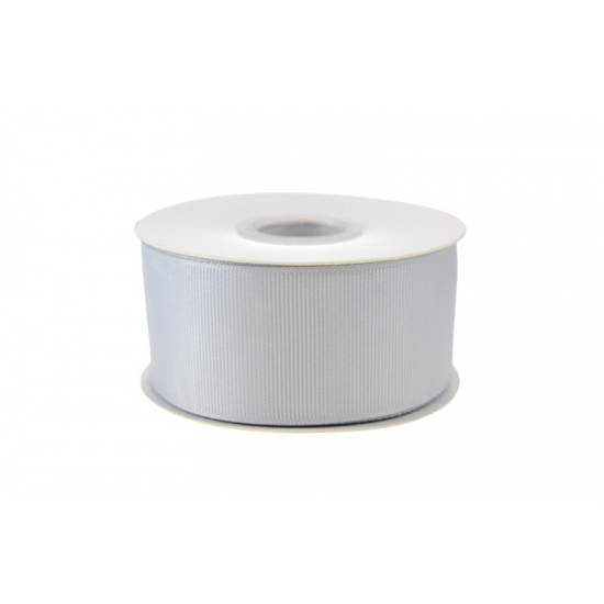 Szalag textil ripsz 3,8cm*20m v.szürke