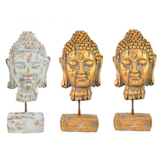Szobor Buddha kő 41cm több féle